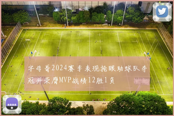 字母哥2024赛季表现抢眼助球队夺冠并荣膺MVP战绩12胜1负