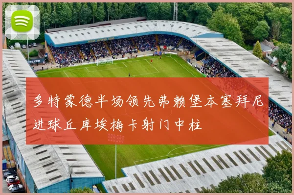 多特蒙德半场领先弗赖堡本塞拜尼进球丘库埃梅卡射门中柱